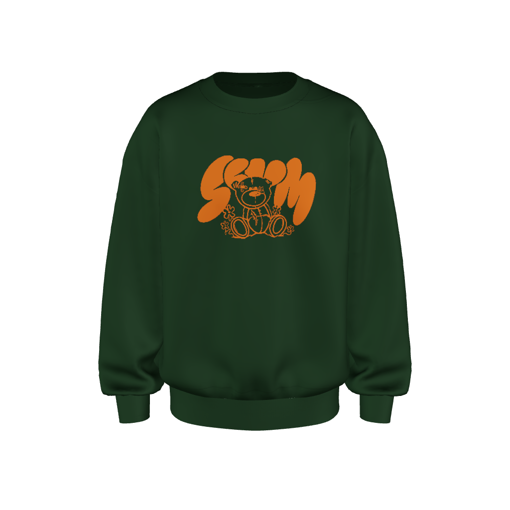 3D GREEN PATCH SWEATSHIRT