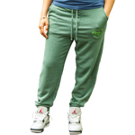 Patch Worthy pigment-dyed sweatpants