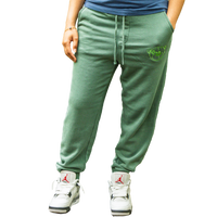 Patch Worthy pigment-dyed sweatpants