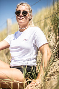 STAY UNAFRAID white T-Shirt