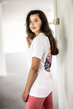 STAY UNAFRAID white T-Shirt