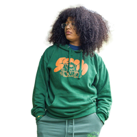 Sudadera con capucha "Patch en el jardín"