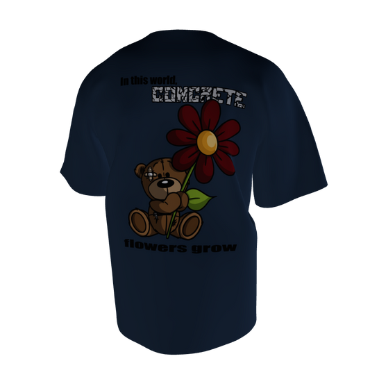 CONCRETE FLOWER heavyweight t-shirt