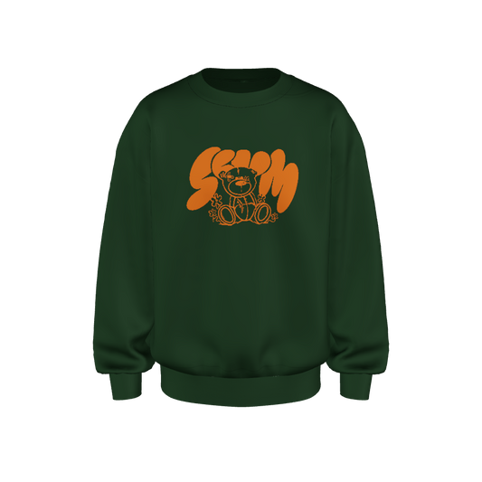 3D GREEN PATCH SWEATSHIRT