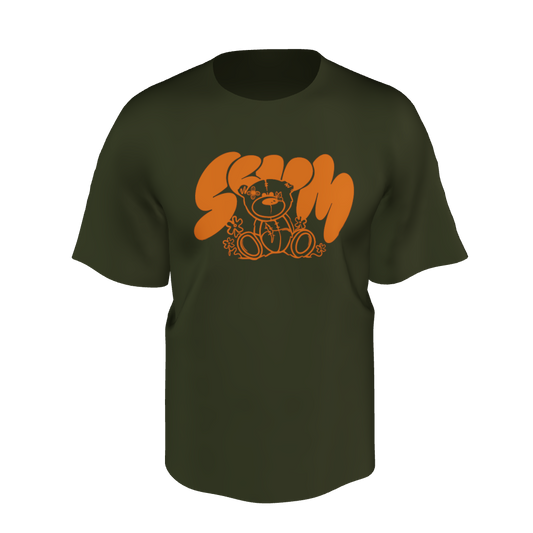 3D GREEN PATCH T-SHIRT