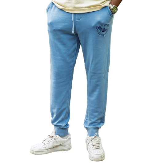 Patch Worthy pigment-dyed sweatpants