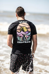 STAY UNAFRAID  Black T-Shirt